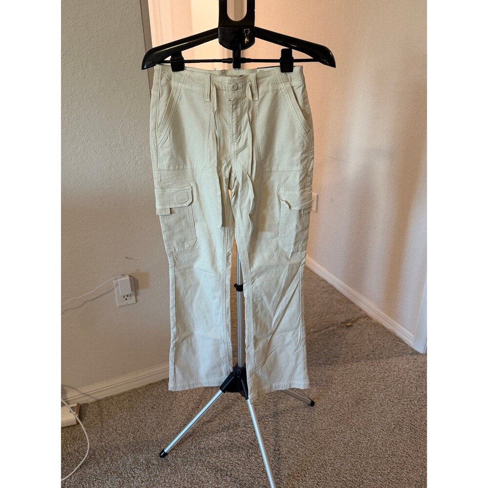 American Eagle Stretch Bootcut Mid Rise Cargo Pants Women’s Size 2 (26W) NWT!